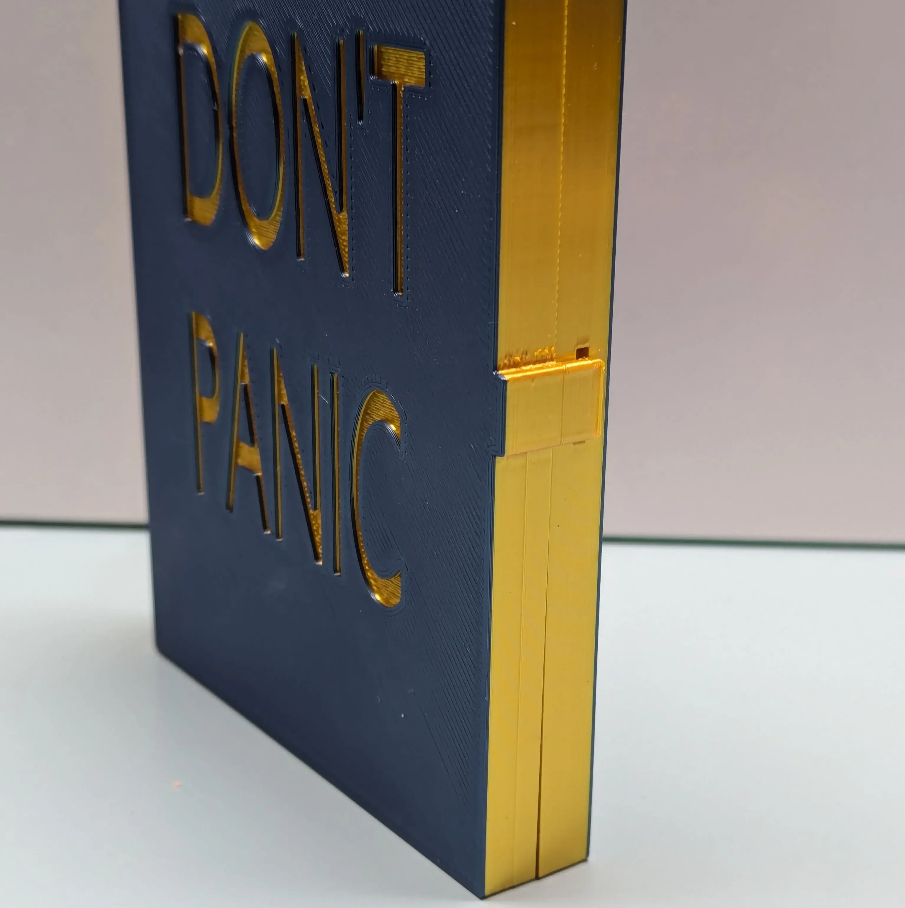 DONT PANIC: Passport Cover and Towel Rack
