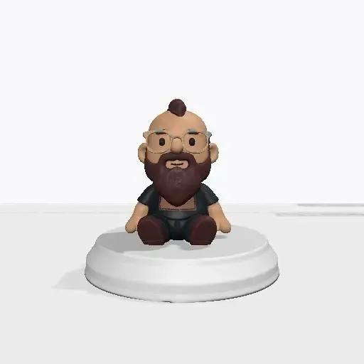 Mini Me! Bearded bloke