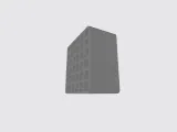 set box with compartments, thk 3mm, in size 10x10mm-8