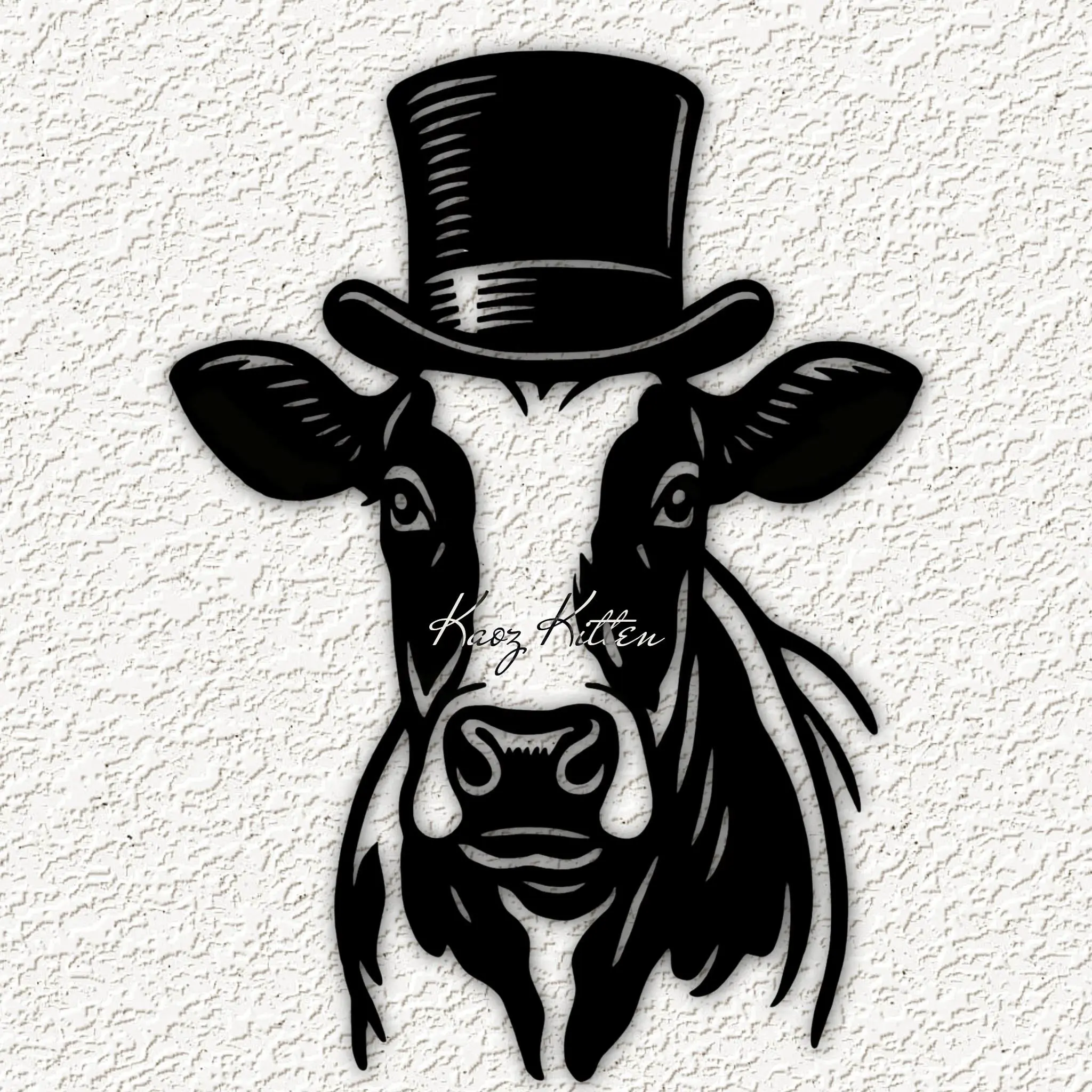 dairy cow 6 wall art home decor
