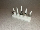 Futuristic modern ring holder-5
