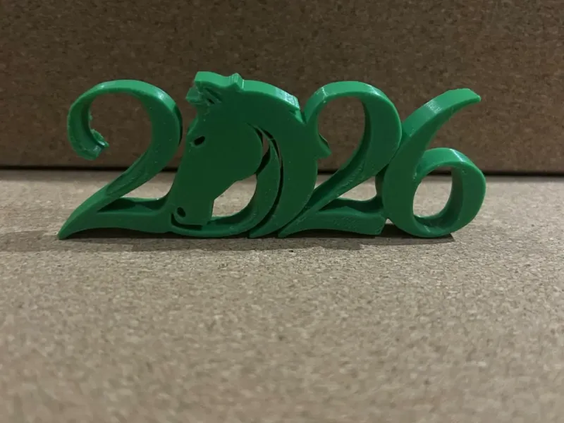 2026 year of the Horse Decor