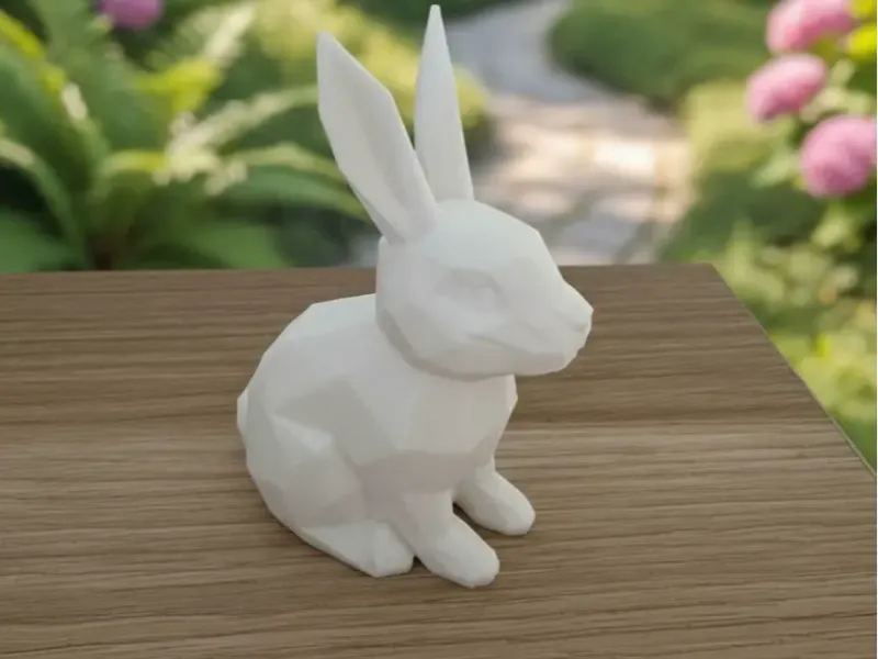 Low Poly Tavşan