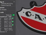 llavero escudo de Club Atletico Independiente CAI - keychain-1