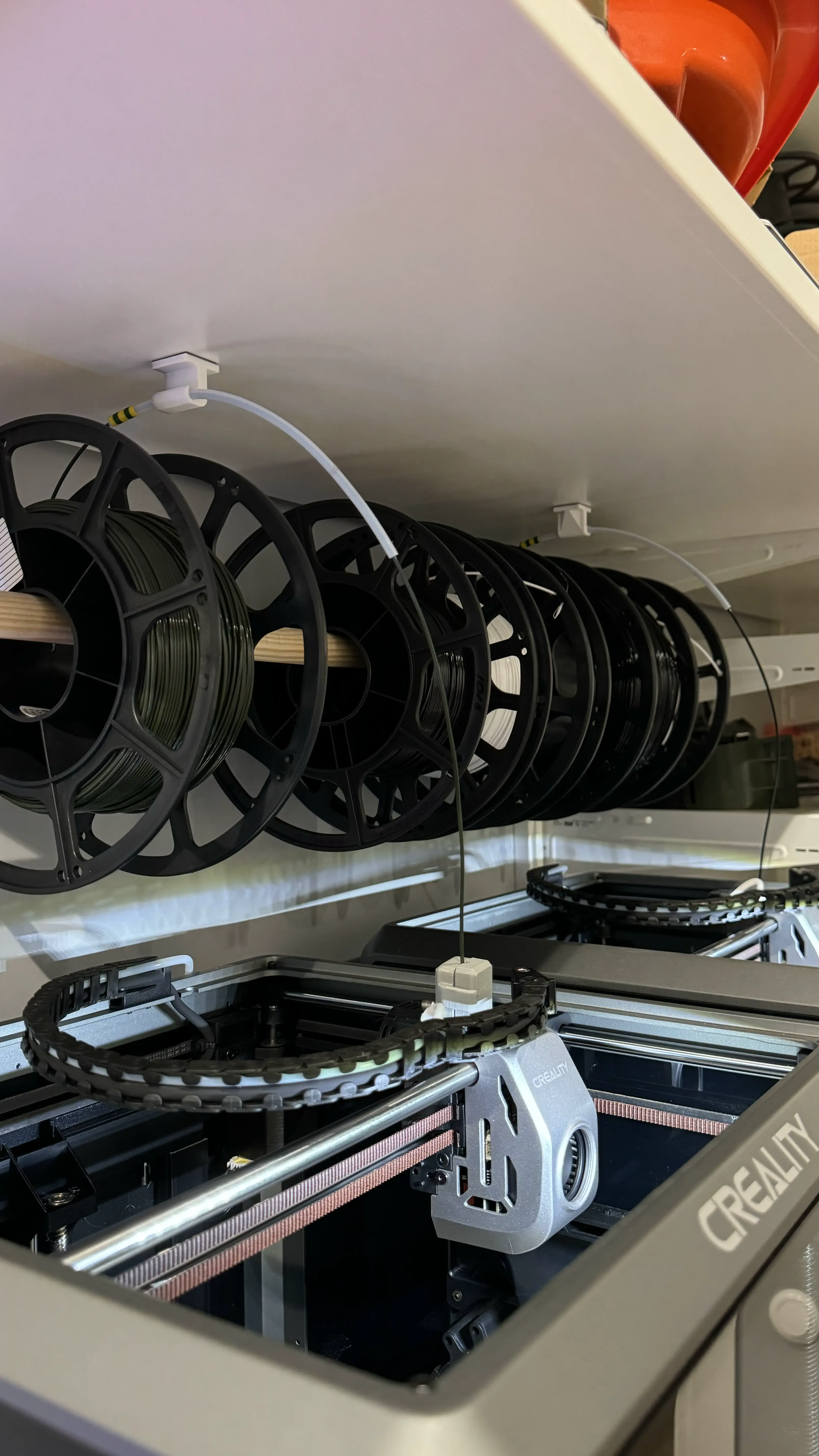 PTFE Filament Guide Holder for 3D Printers