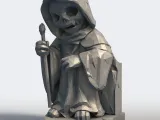 Low Poly Halloween Ghost - Geometric Ghost Figure-5