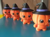 Chibi Cute Pumpkin Witch-3