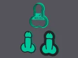 Penis - Cookie Cutter (3 sizes)-0