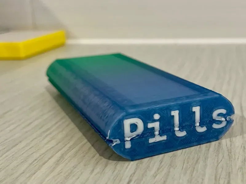 Remix of the 7-Day Pill Box Organiser - v2
