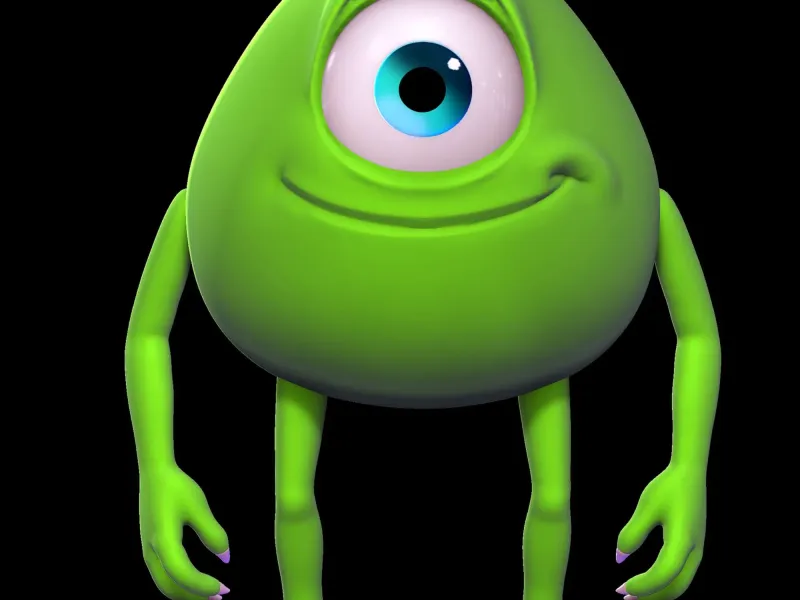 Mike Wazowski - Monsters, Inc.