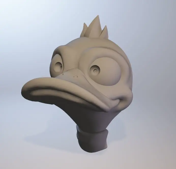 Duck headphone hanger