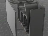 Computer speaker. Speaker 77mm-3
