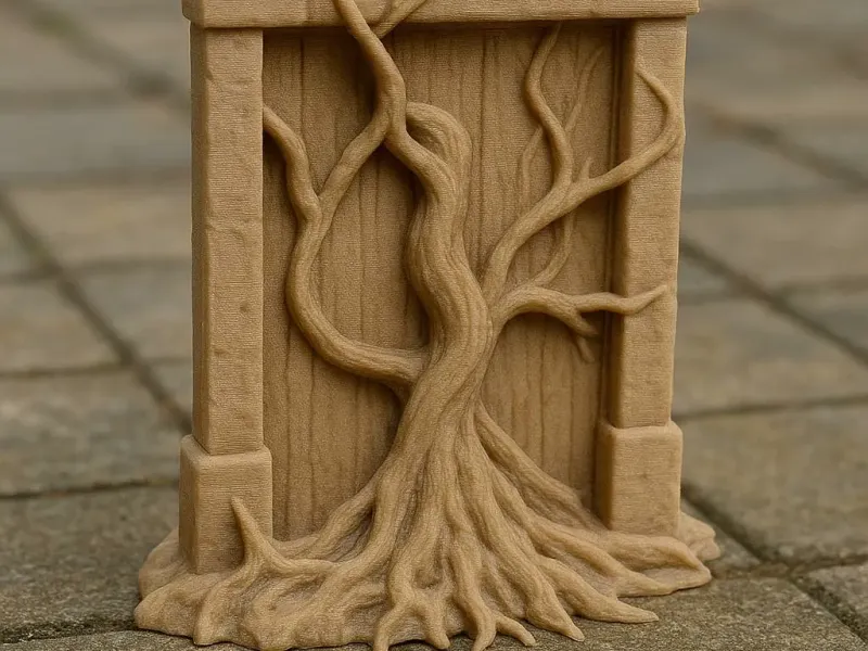 Rooted Portal D&D tabletop miniature