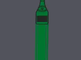 Champagne Bottle - Bookmark v01-0