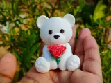 バレンタインスペシャル - 花付きテディベア-2