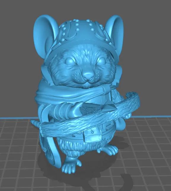Bitsy mouse warrior