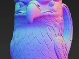 3D eagle head coffee mug-2
