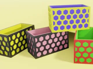 Hexagon box