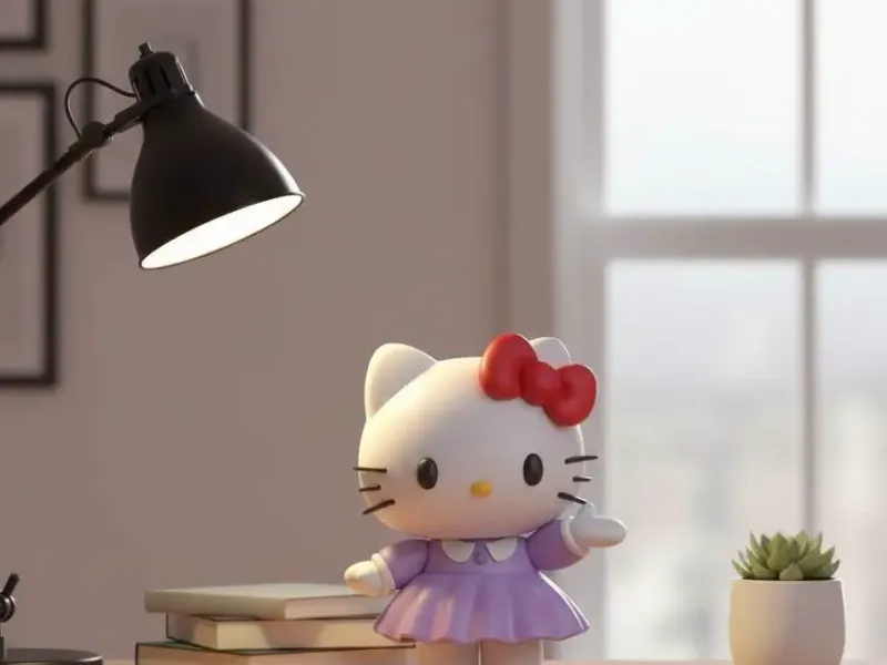 Sweet and Stylish: Hello Kitty Dress-Up Figure