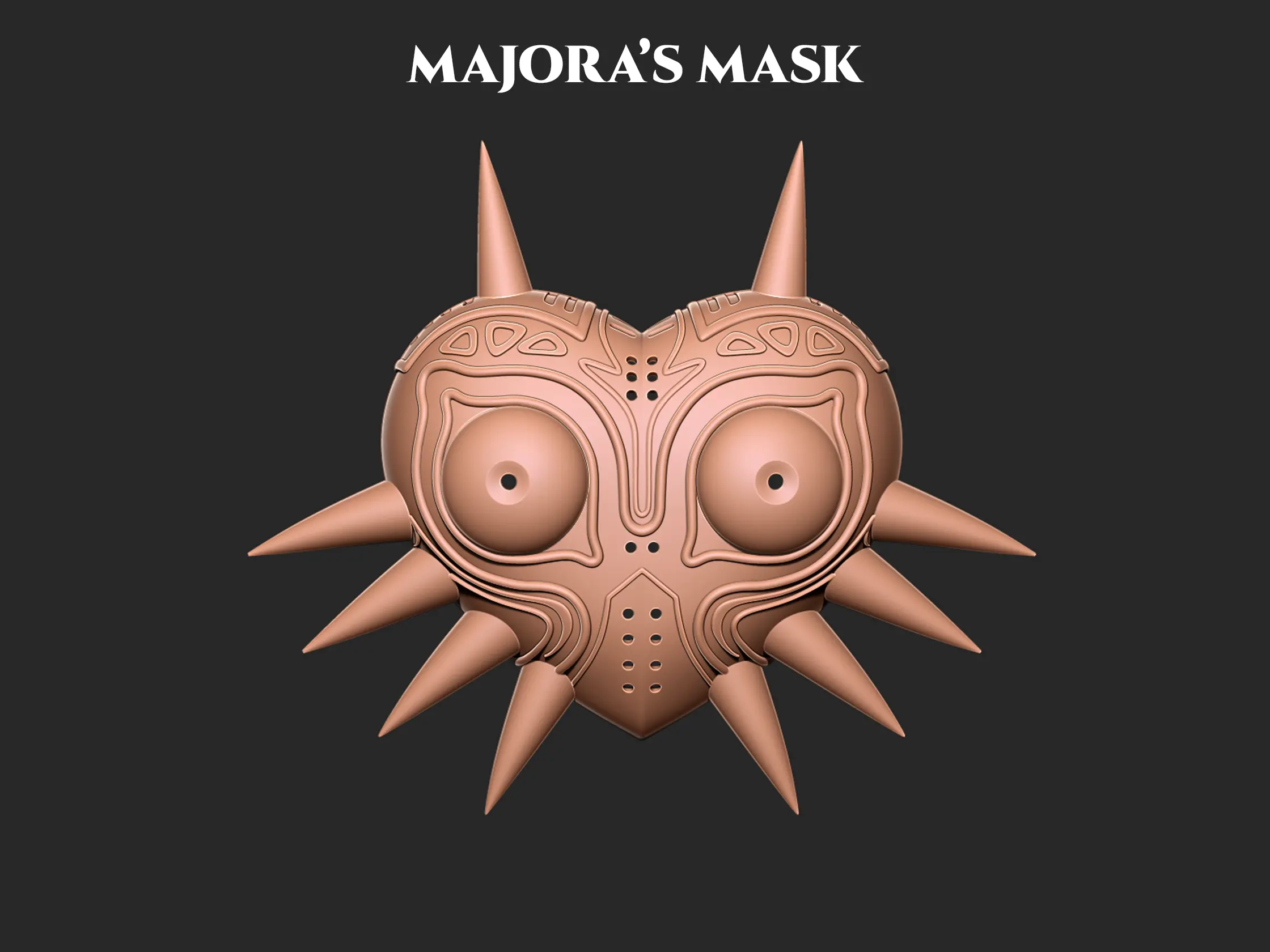 Majora's Mask 3D print model