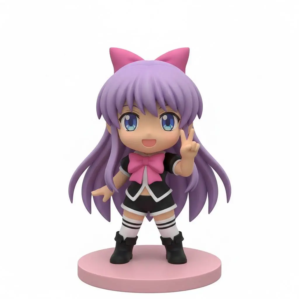 A Poderosa Model 3D Printer Files | 3MF File | Chica poderosa 2 estilo anime chibi ...