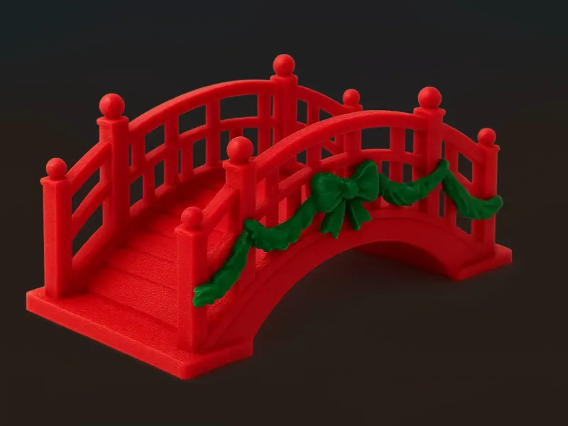 pont village noël