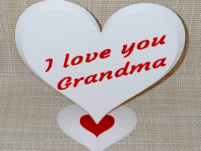 Heart - I Love You Grandma