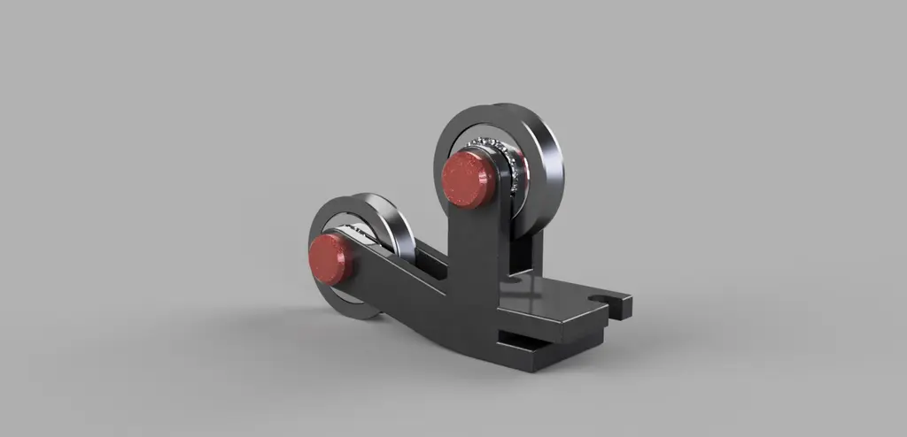 CR-10s Pro Filamentführung Doppellager 