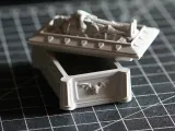 HeroQuest Inspired Tomb with working lid-0