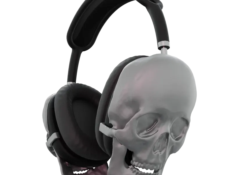 Crâne - Attaches Airpods Max