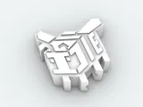 Straw Topper MINECRAFT BEE-1