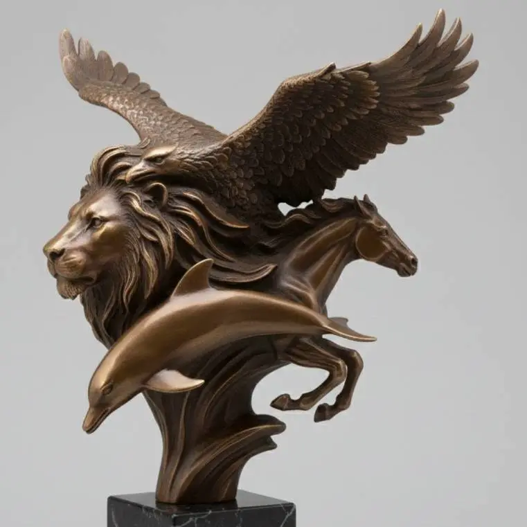 Animais - escultura arte e decoração