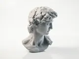 David Classical Bust Sculpture 3D Printable-2