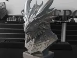 Iron Dragon Bust-0