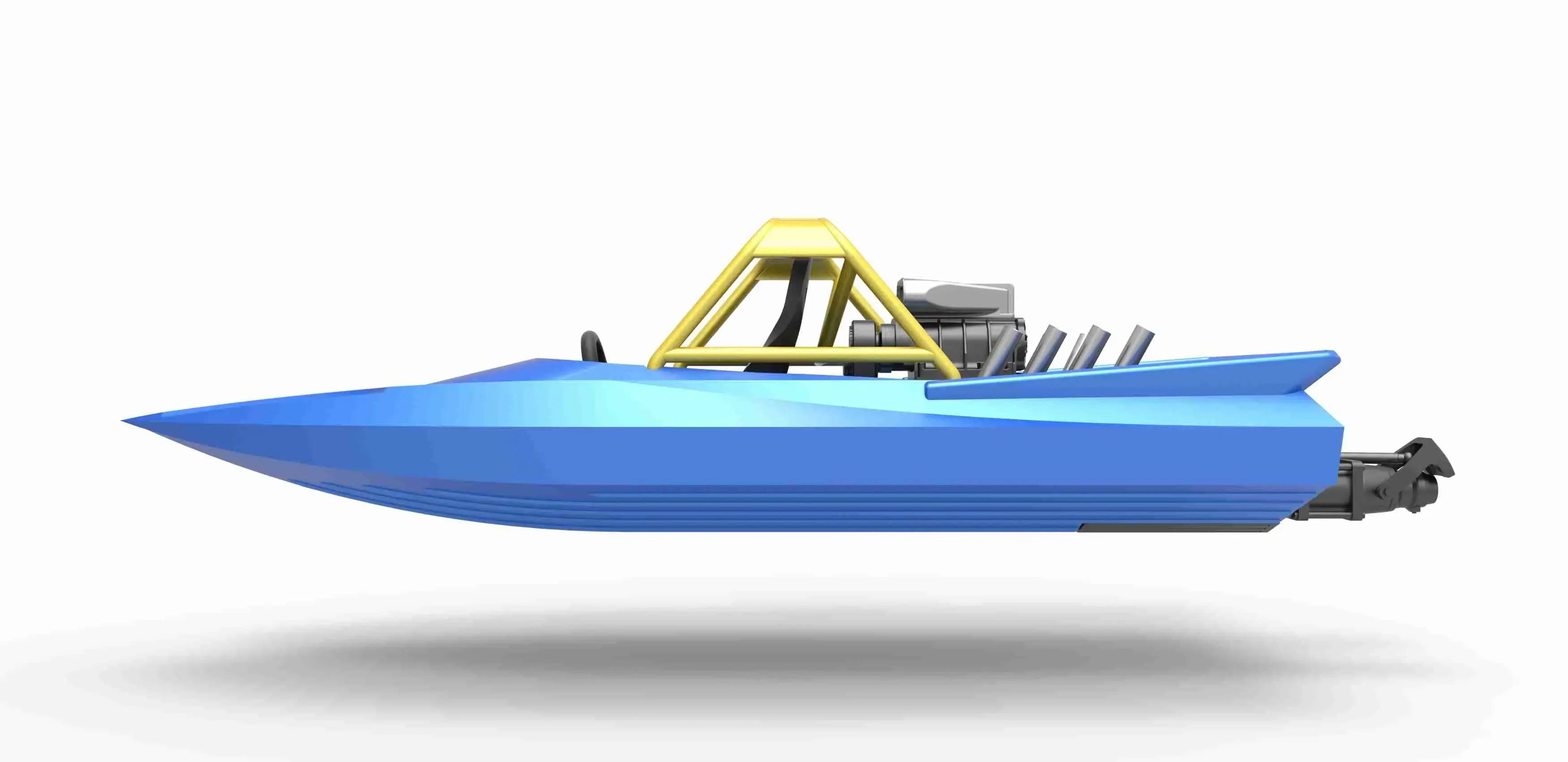 Jet sprint boat Scale 1:25