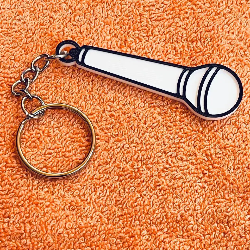 Keychain Microfono