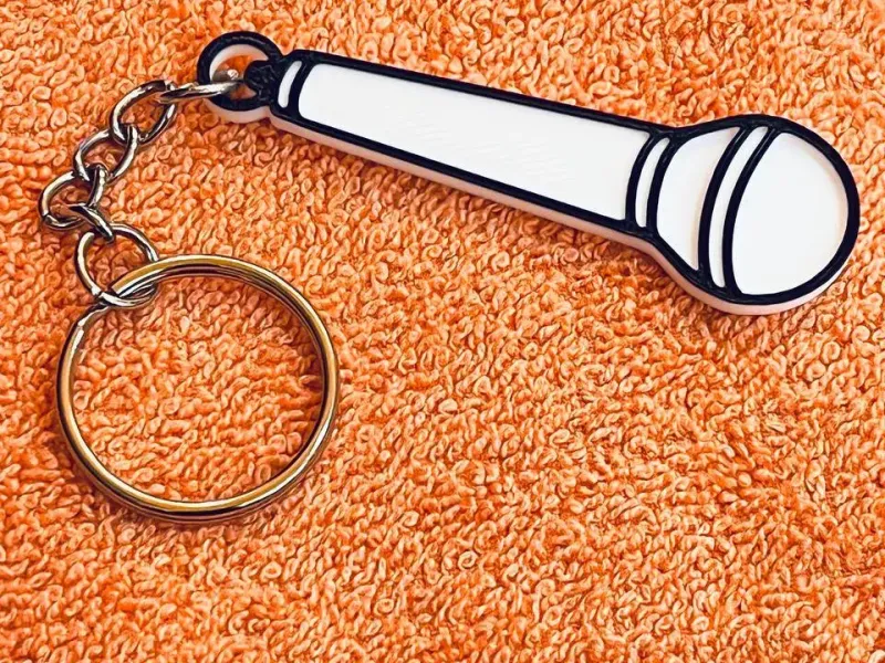Keychain Microfono