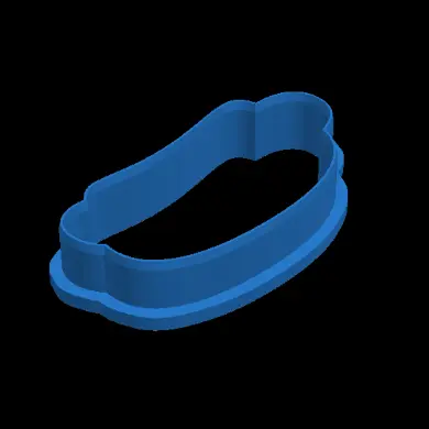 Hot dog cookie cutter 