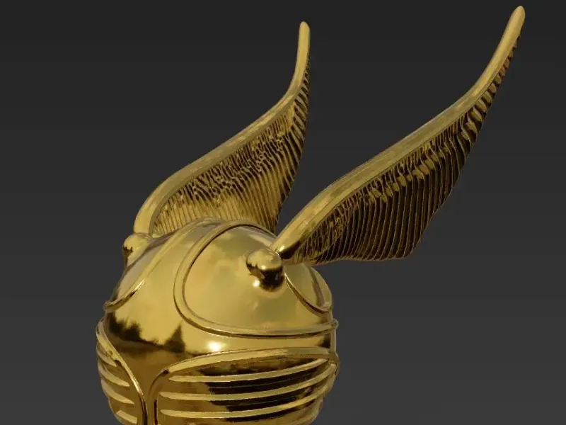 Golden Snitch Dorado Harry Potter Quidditch Quiddich