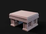 Couch & Coffee Table | Tabletop Scatter Terrain-3