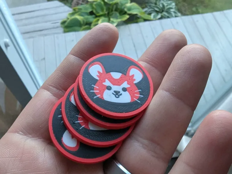 Hammond Token (Wrecking Ball from Overwatch)