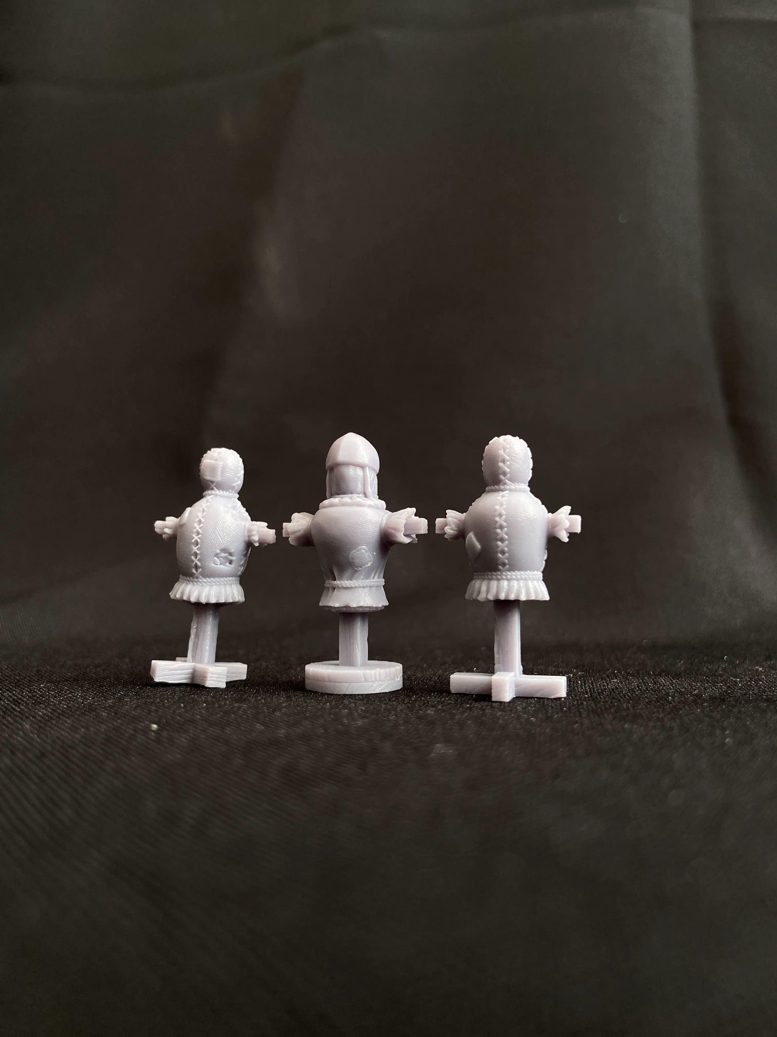 Training targets and dummies