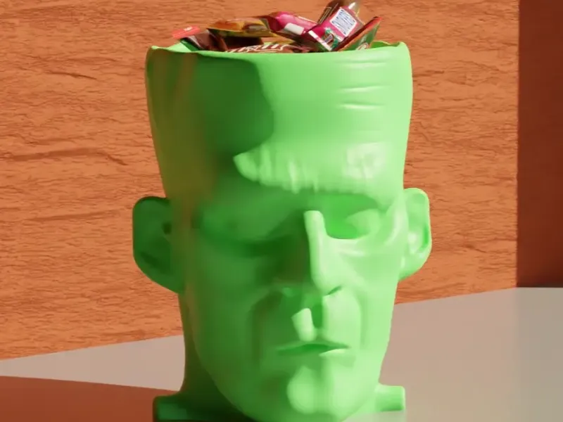 Frankenstein Candy Bowl - Halloween (Decoration)