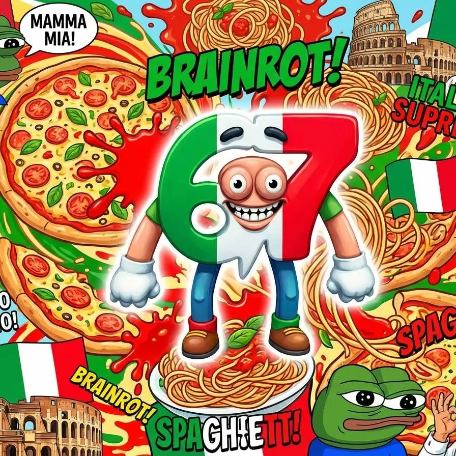 Steal a Italian brainrot 67 Inspired Figure ForKid