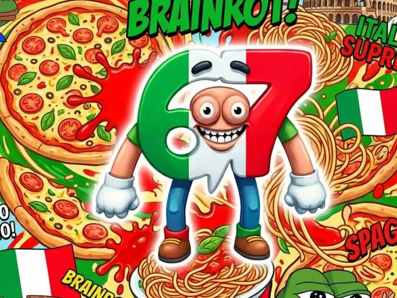 Steal a Italian brainrot 67 Inspired Figure ForKid
