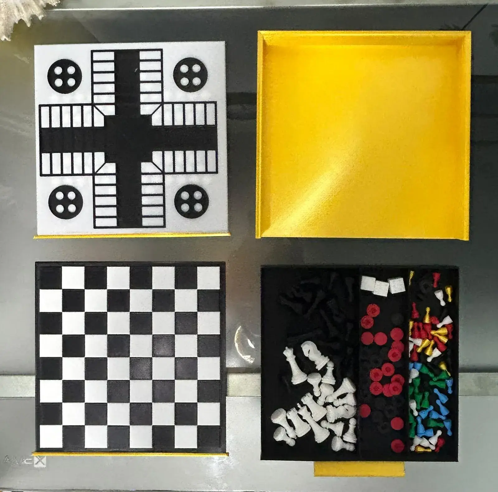 5 In 1 Board Game Set - Mini Version