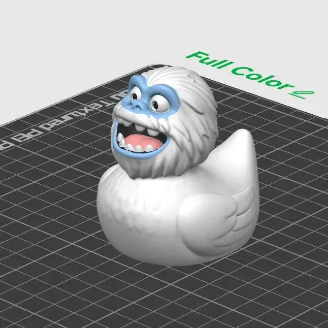 Abominable Snowman Bumble Duck