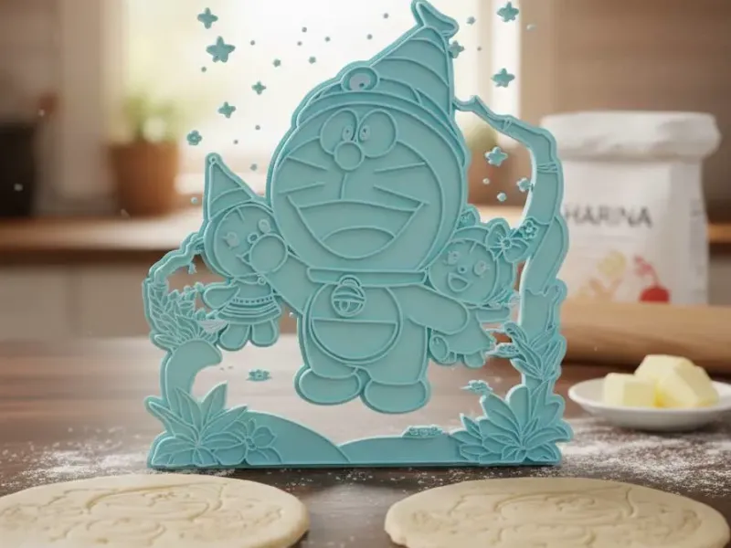 doraemon magic world cookie cutter