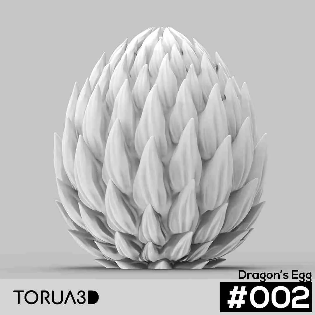 Digital file 3 Dragon Eggs Set 1 - Stl files for 3D printing