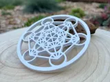Metatron's Cube Coaster-0